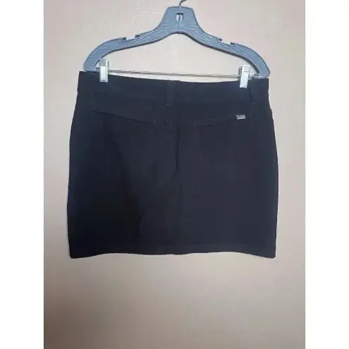 Eddie Bauer  Travex Skort Skirt Solid Black Size 10