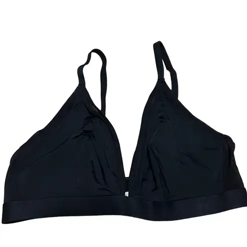 All.You.LIVELY Women's Jet Black Busty Mesh Trim Bralette