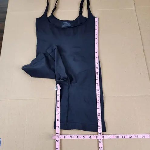 Maidenform Flexes Black Shape wear Stretch Jumpsuit Romper Size L