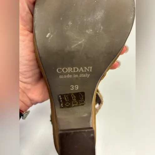 Cordani Slingback Brown Suede