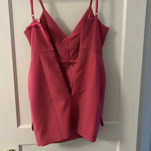 AQ/AQ  Pink Mini Dress