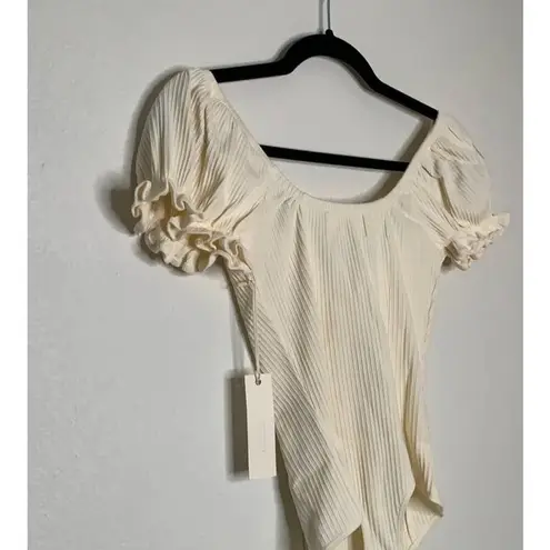 Capulet 5/$25 NWT  Marlow Thong Bodysuit in Cream