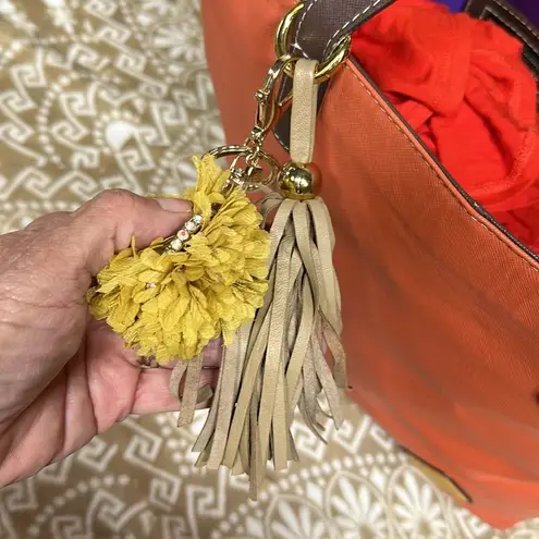 Claudia G Leather Tote/Satchel/Crossbody Bag Excellent Condition