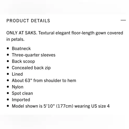 Theia Slate Blue Petal Appliqué boat neck Long sleeve floor Length Formal gown 6