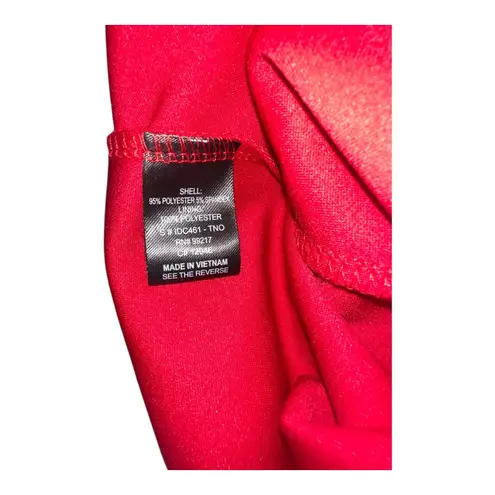 Mm Mm Mm Red Wide Leg Sleeveless Pants Jumpsuit, Womens XL