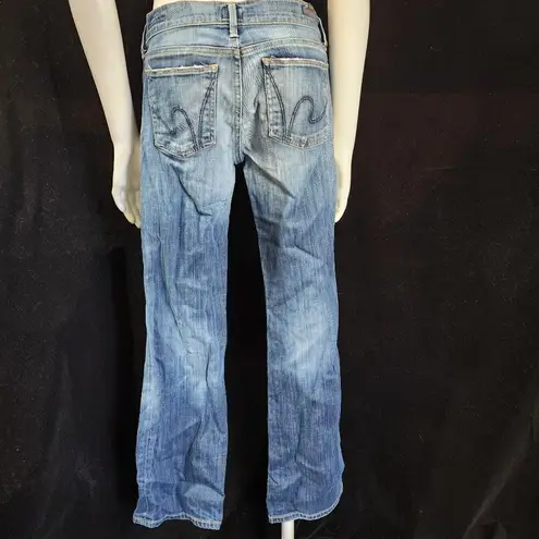 Citizens of Humanity  Dina Petite Bootcut Leg Blue Jeans (26)