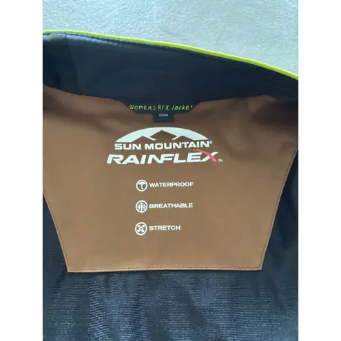The Mountain Sun Rain Jacket Womens Size XL Brown Rainflex Golf Outdoor Waterproof - Image 6