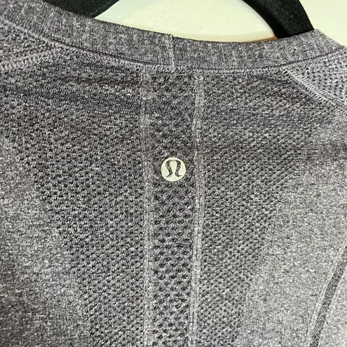 Lululemon dark grey Swiftly Tech long sleeve tee