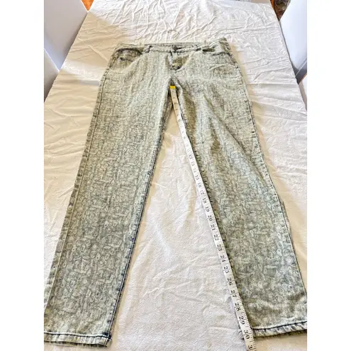 AQ Blue Denim Jeans Size 22 – Cotton Blend Stretch Slim Straight Leg