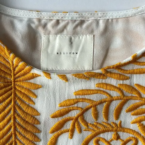 All:Row tunic yellow dress size M White Size M