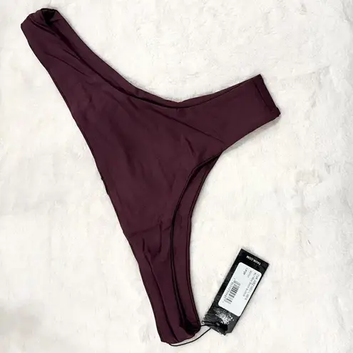 NWT Tavik Ali Mini Swim Bottom in Merlot