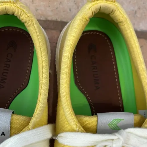 CARIUMA YELLOW CANVAS SNEAKER Size undefined