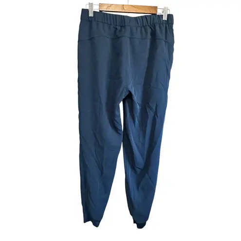 Avia Womens Athletic Joggers Drawstring Elastic Waist Navy Blue Small 4-6