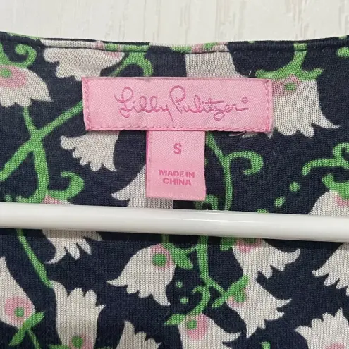 Lilly Pulitzer FINAL PRICE  Navy Flower Pattern Empire Dress