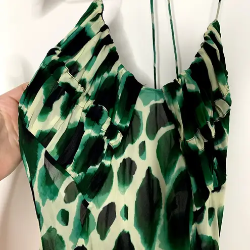 Rat & Boa Vivi Maxi Dress Womens Green New Large