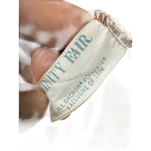 Vanity Fair Vtg Brown Velour Long Sleeve Robe Duster M HouseCoat