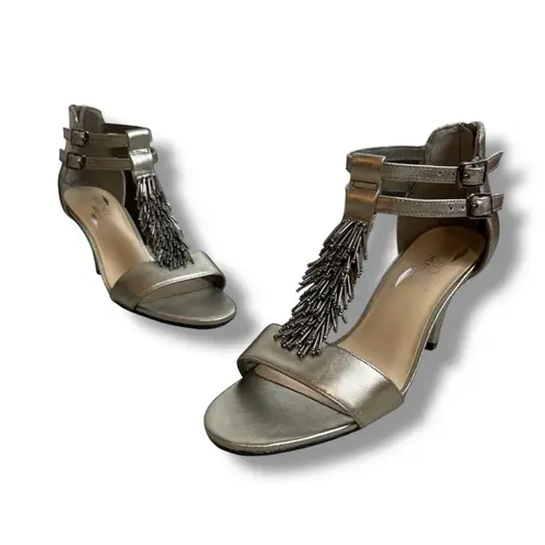 Aerosoles Interlux Fringe Heeled Sandals