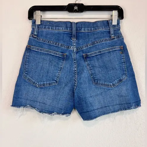 Madewell  Exposed button fly  High-Rise Denim Shorts Size 24