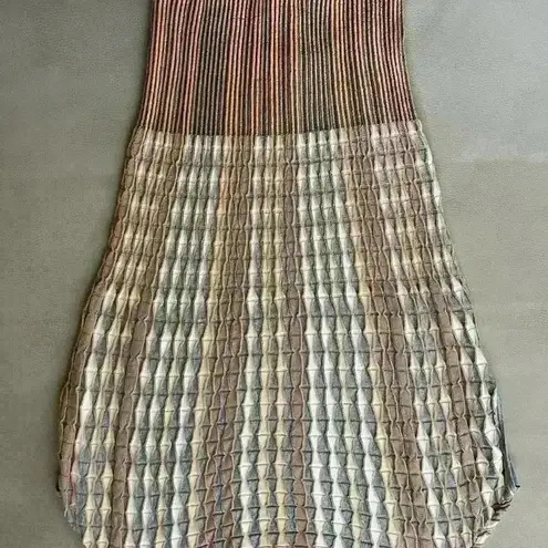 ANTHROPOLOGIE Moth Nessa Pullover Knit Sweater Top, Neutral Tones, Size Medium Gray