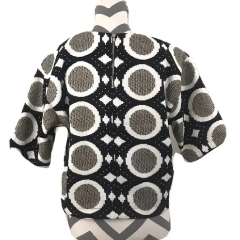 Beulah  Style Circle Print Top - Size L