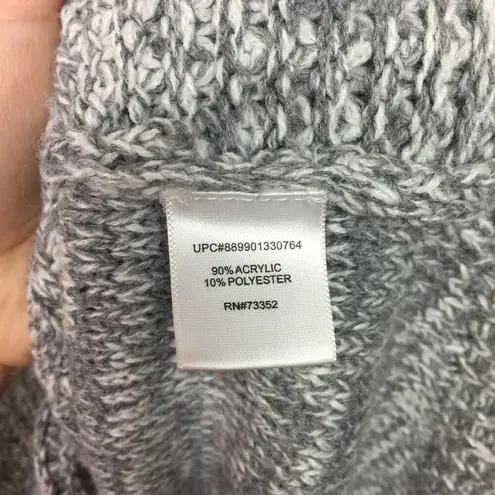 it's our time Heathered Gray Knit Sweater Sz XL