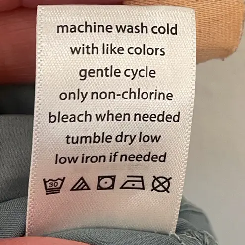 Delicacy Serenedelicacy Women's Satin Button Down Short Sleeve Pajamas Top Size L - Image 11