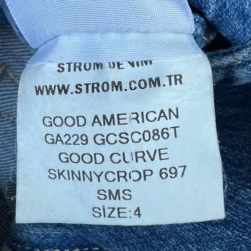 Good American  Good Curve Skinny Jeans Crossover Waist Size 4 / 27