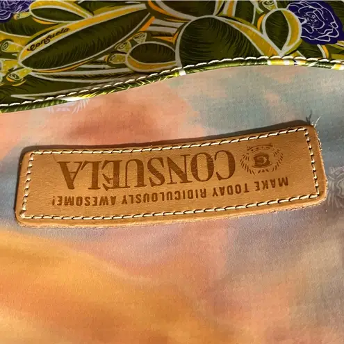 Consuela Haley Tote Bag Retired Hummingbird Blue Sparkles Classic Embroidered