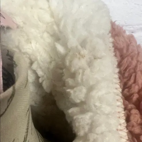 Warm Rose Gold Teddy Jacket Pink Size undefined