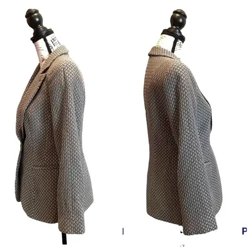 Giorgio Armani Suit Blazer Jacket Taupe Brown Gray Size 4 Borgo 21 SPA formal