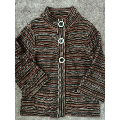 Women's Moonlight Bay Cardigan Size M Brown Gray Size M
