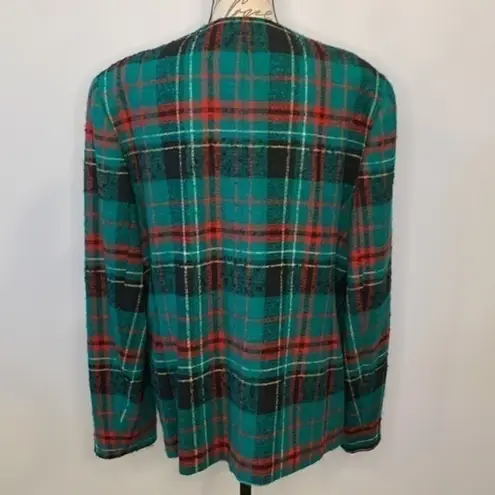 Pendleton Vintage wool tartan plaid jacket blazer size 20 tall 80’s/90’s Y2K