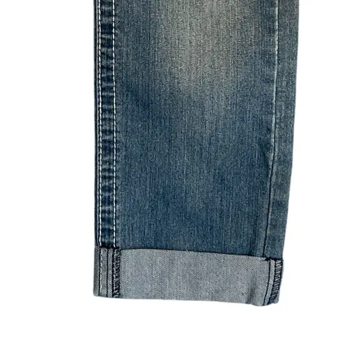 True Religion  Womens Jeans Size 29 Blue Low Rise Crop Straight Leg Joey Super T