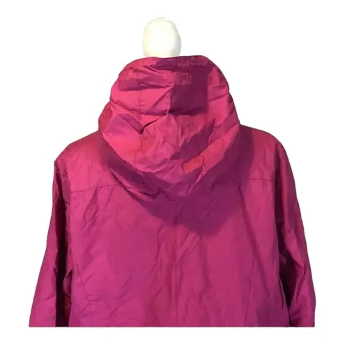 Woman Within  hooded pink trench rain coat size 18-20