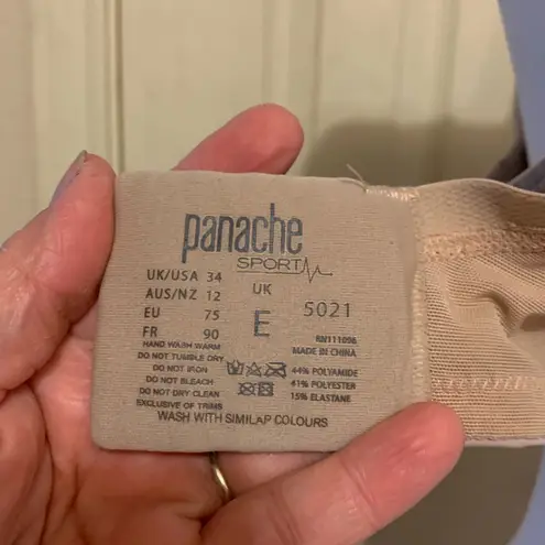 Bare Necessities Panache Beige Sports Bra Size 34E. 2545 Tan