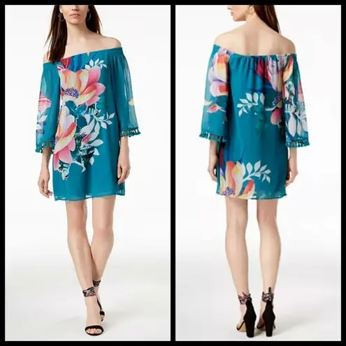 Trina Turk 💕💕 Amaris Floral Tropical Shift Dress