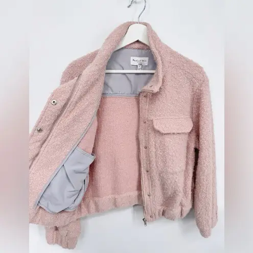 Michael Stars Leti Jacket In Rose XS