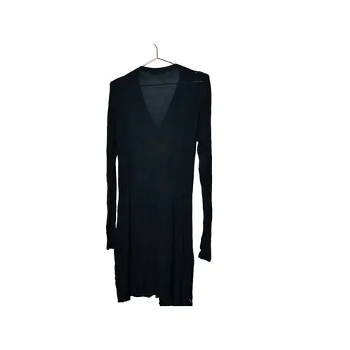 ADEAM Black Long Sleeve V