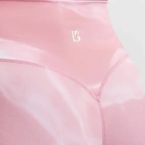 Buffbunny Rebel leggings Rose Quartz Pink white marble workout Leggings Size XXL