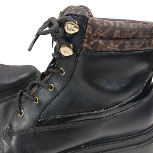 Michael Kors FS2205 GUC $225 MICHAEL  Combat Boots size 9M