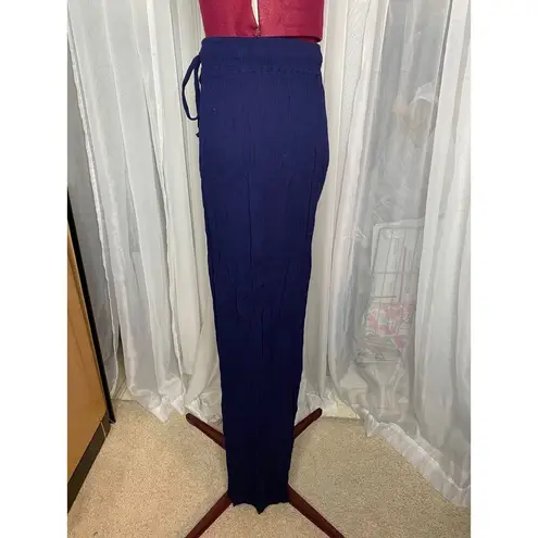 top pants set navy 1990s Blue Size M