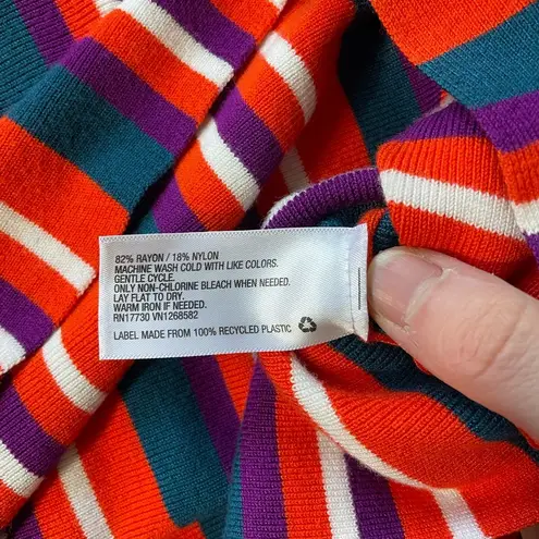 Target x Victor Glemaud Color Stripe Mock Neck Knit Crop