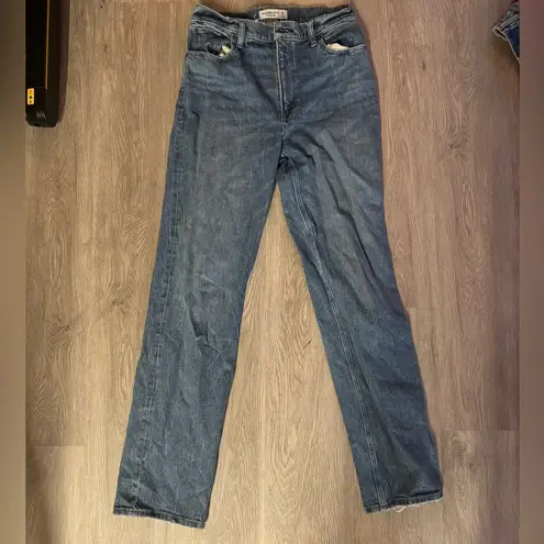 Abercrombie & Fitch  90s Straight Ultra High Rise Jean 28 | 6 R