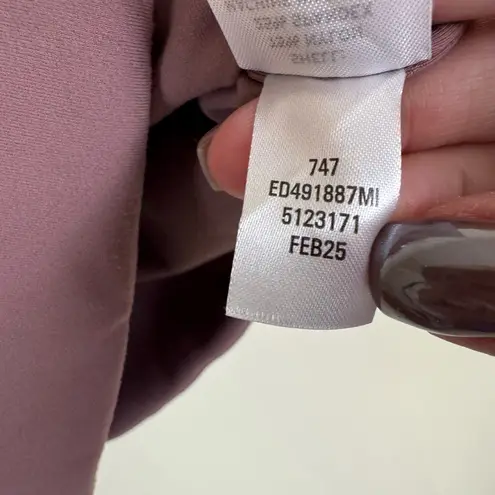 Open Edit Smooth Edit Tank Top Small Purple Taupe NWT