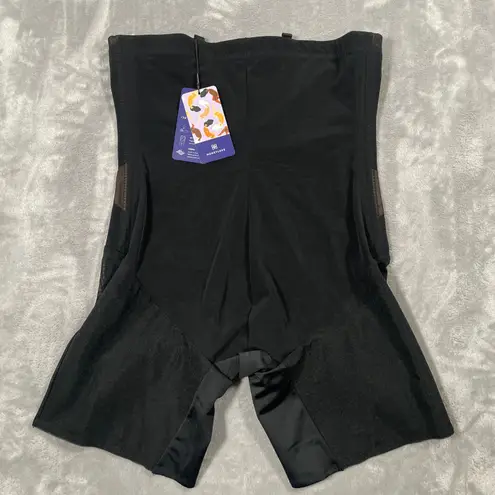 Honeylove Shapewear 1X Black SuperPower Girl Short Compression Shaping Smoothing