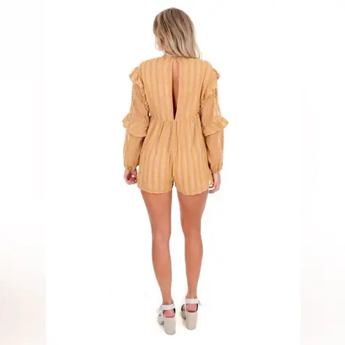 Storia  Meant to Be Romper in Amber Size Small - Image 4