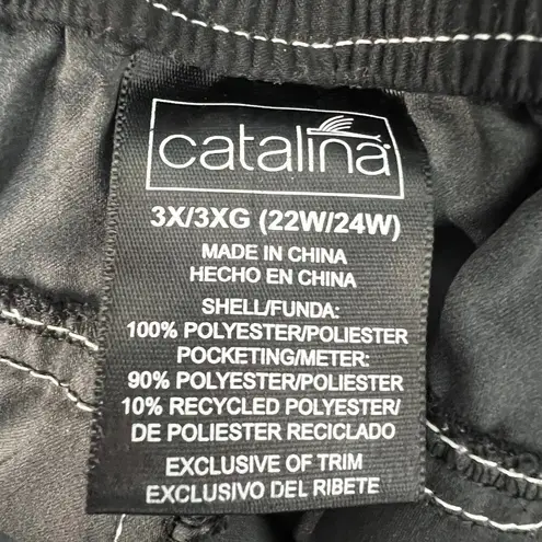 Catalina Womens Shorts 3X High Rise Activewear Casual Lightweight Relaxed