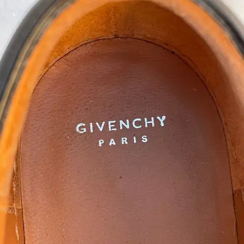 Givenchy women’s peacock print brown skate slip on sneakers size IT 39 US 9