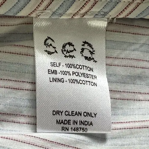 Sea New York Bonnie Bowtie Appliqué Multi Cotton Tank Top Blue