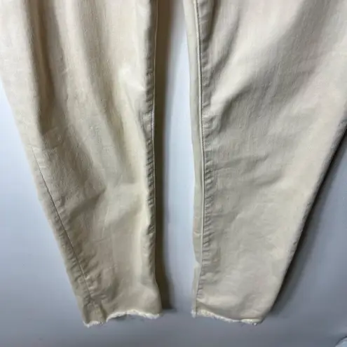 Edwin cream color cut off jeans women’s size 25